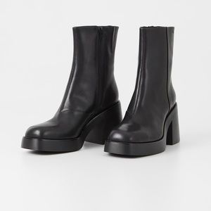 Vagabond Platform Tall Ankle Boots